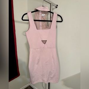 Cut out mini dress